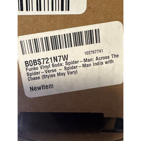 Funko Vinyl Soda: Marvel - Spider-Man (Chase) Amazon (Exclusive) NEW SEALED - Picture 8 of 9